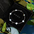 Nebelige Wiese | Silber | Kleeblatt-Essenz-Armband